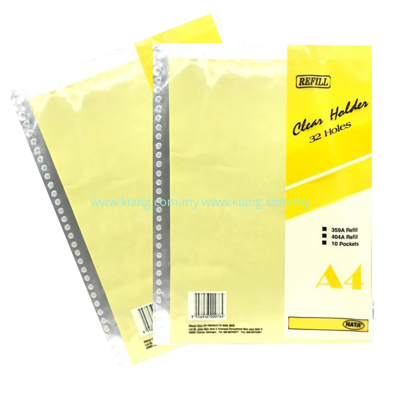HATA F4 CLEAR HOLDER REFILL 359F
